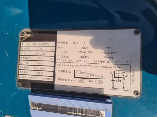 газокар SUMITOMO
