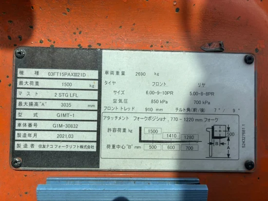газокар SUMITOMO