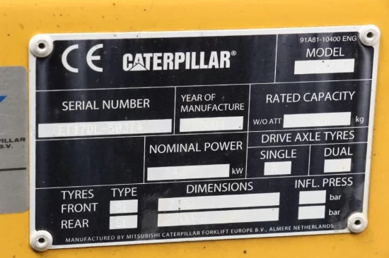 газокар CATERPILLAR