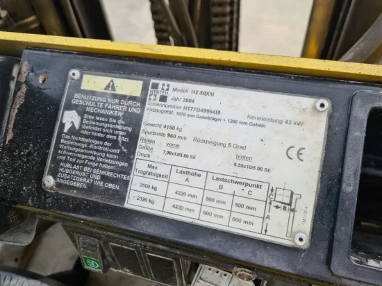 мотокар HYSTER