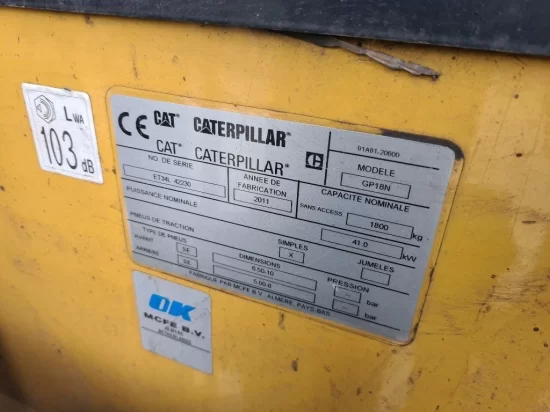 газокар CATERPILLAR