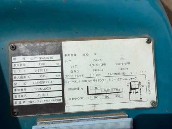 газокар SUMITOMO