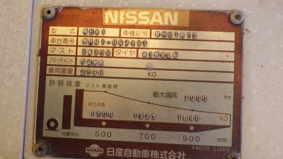 мотокар NISSAN