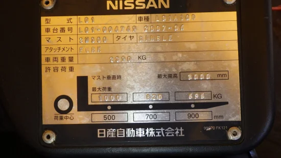 газокар NISSAN