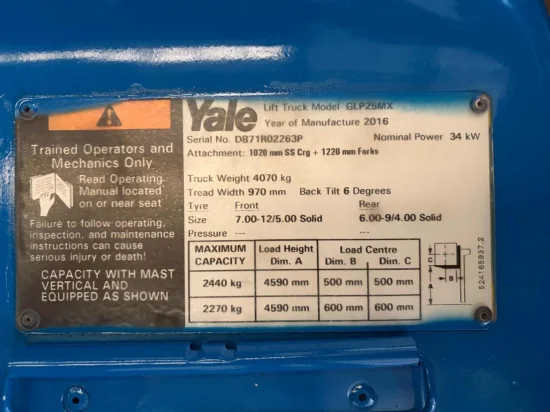 газокар YALE
