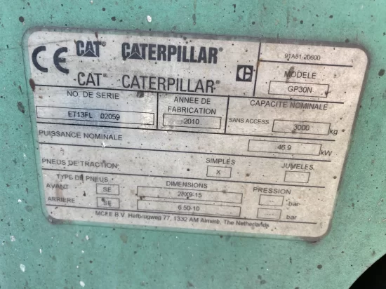 газокар CATERPILLAR
