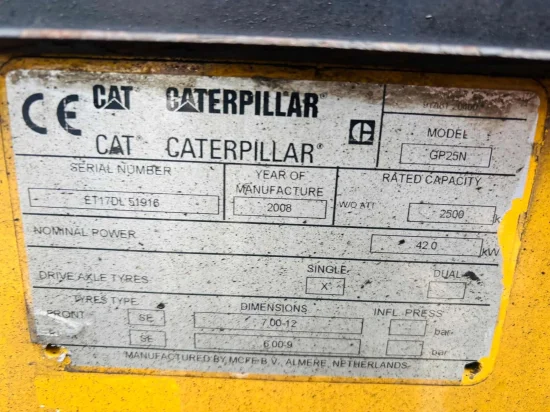 газокар CATERPILLAR