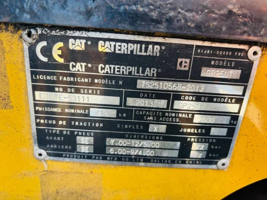 газокар CATERPILLAR