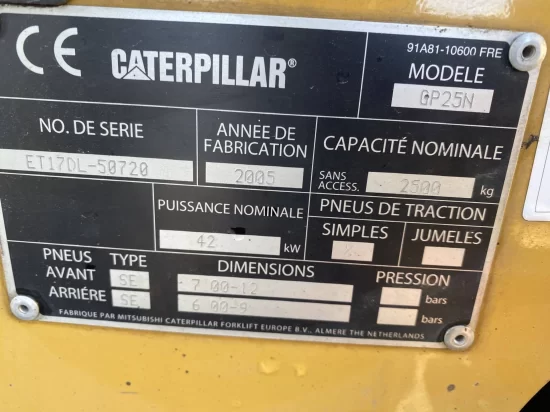 газокар CATERPILLAR