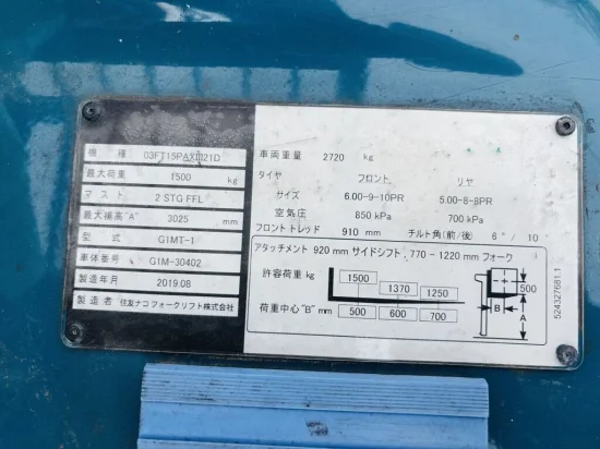 газокар SUMITOMO