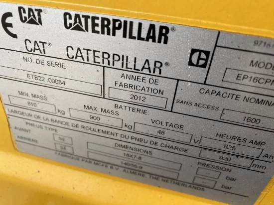 електрокар CATERPILLAR
