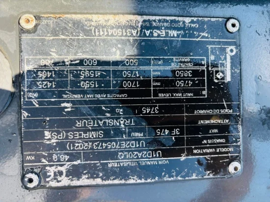 газокар NISSAN/UNICARRIERS