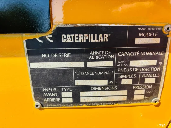 мотокар CATERPILLAR