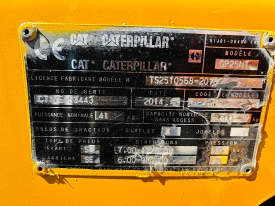 газокар CATERPILLAR